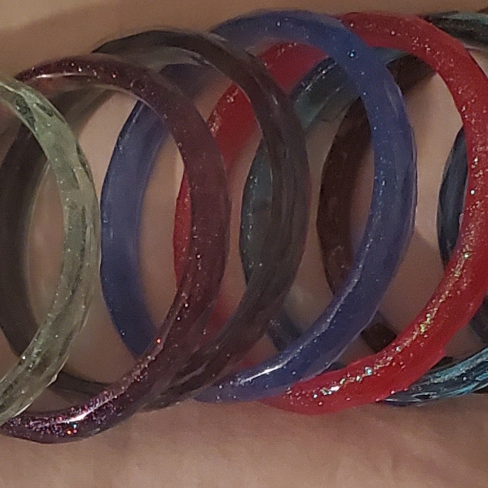 Handmade bangle bracelets - Picture 7 of 8